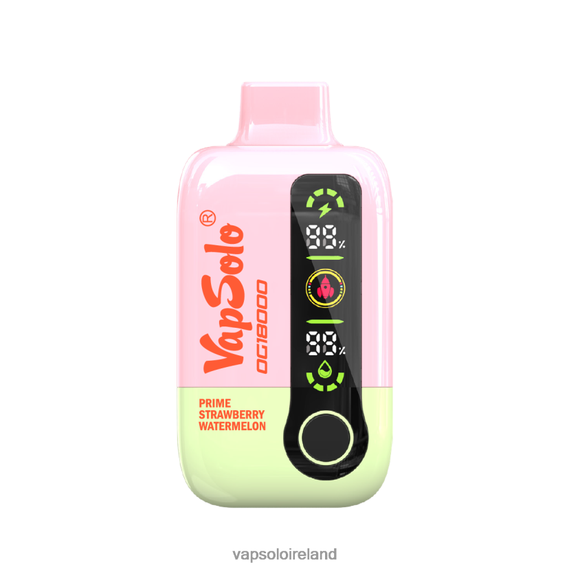 VapSolo Puffs - VapSolo DG18000 Disposable Vape 002BT454 Prime Strawberry Watermelon