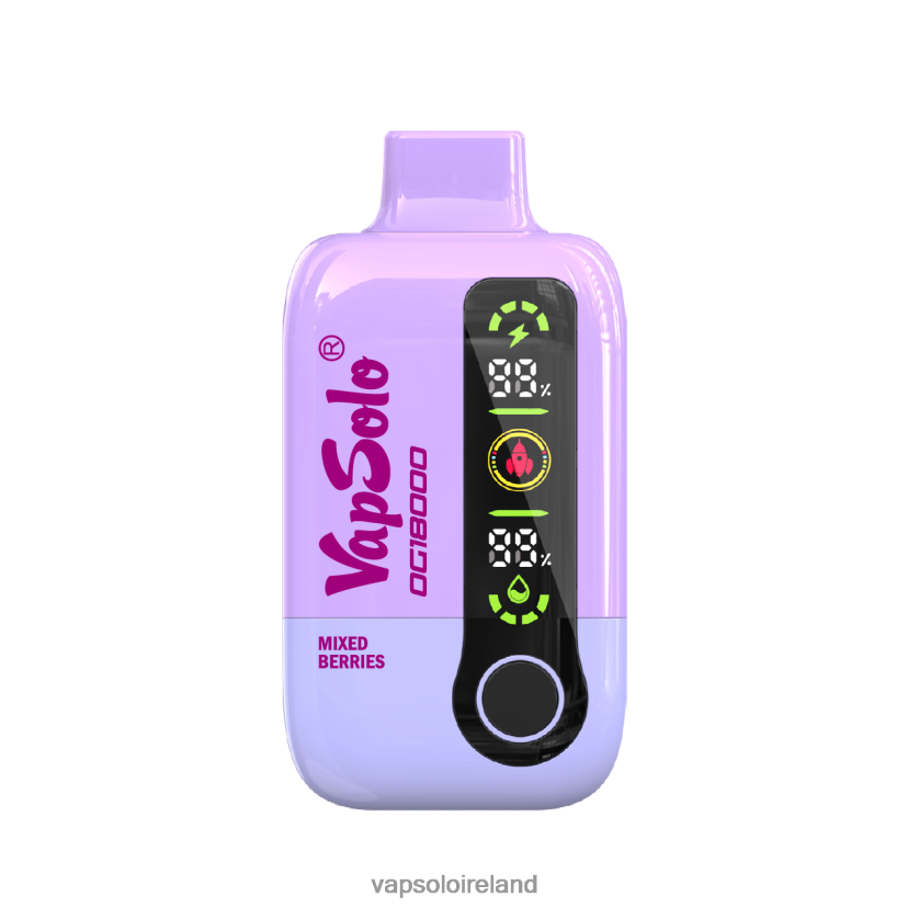 VapSolo Review - VapSolo DG18000 Disposable Vape 002BT451 Mixed Berry
