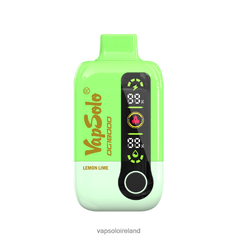 VapSolo Vape - VapSolo DG18000 Disposable Vape 002BT450 Lemon Lime
