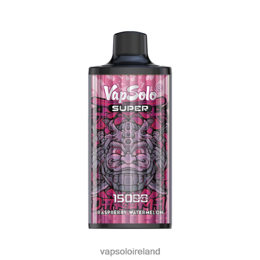 VapSolo Puffs - VapSolo SUPER Disposable Vape 002BT419 Raspberry Watermelon