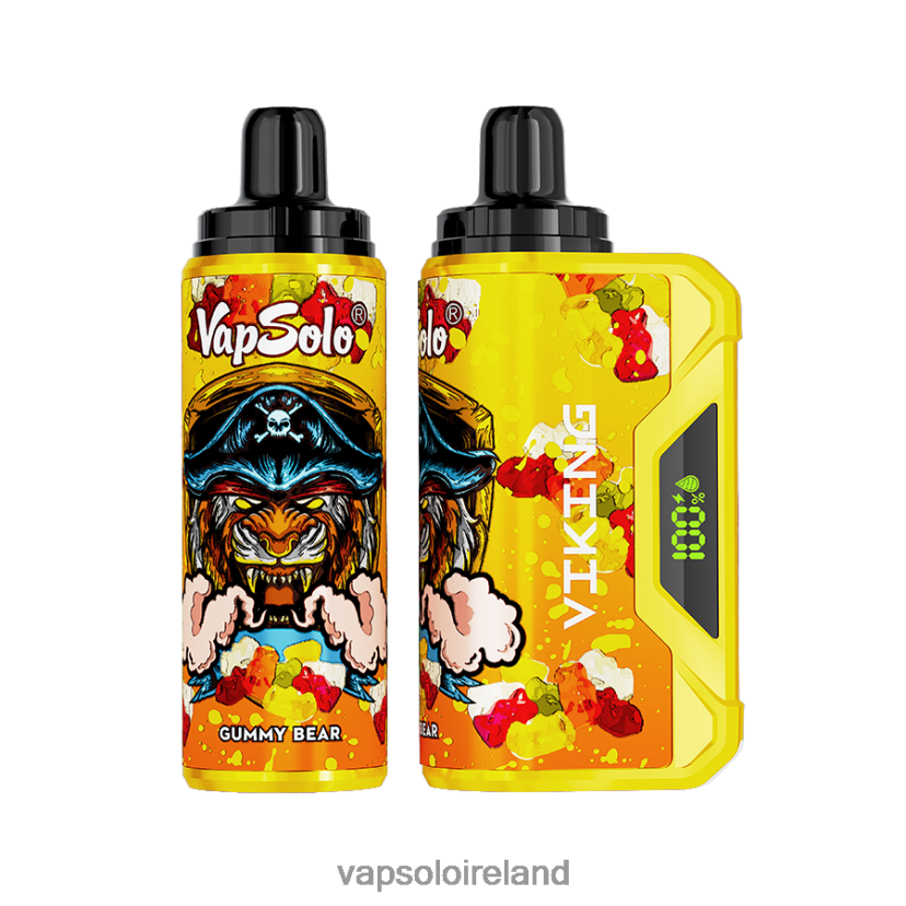 VapSolo Puffs - VapSolo VIKING Disposable Vape 002BT439 Gummy Bear